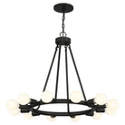 Crystorama - Dakota Chandelier - 9045-BK - Canada Light Shop