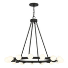 Crystorama - Dakota Chandelier - 9046-BK - Canada Light Shop