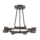 Crystorama - Dakota Eight Light Ceiling Mount - 9043-CZ - Canada Light Shop