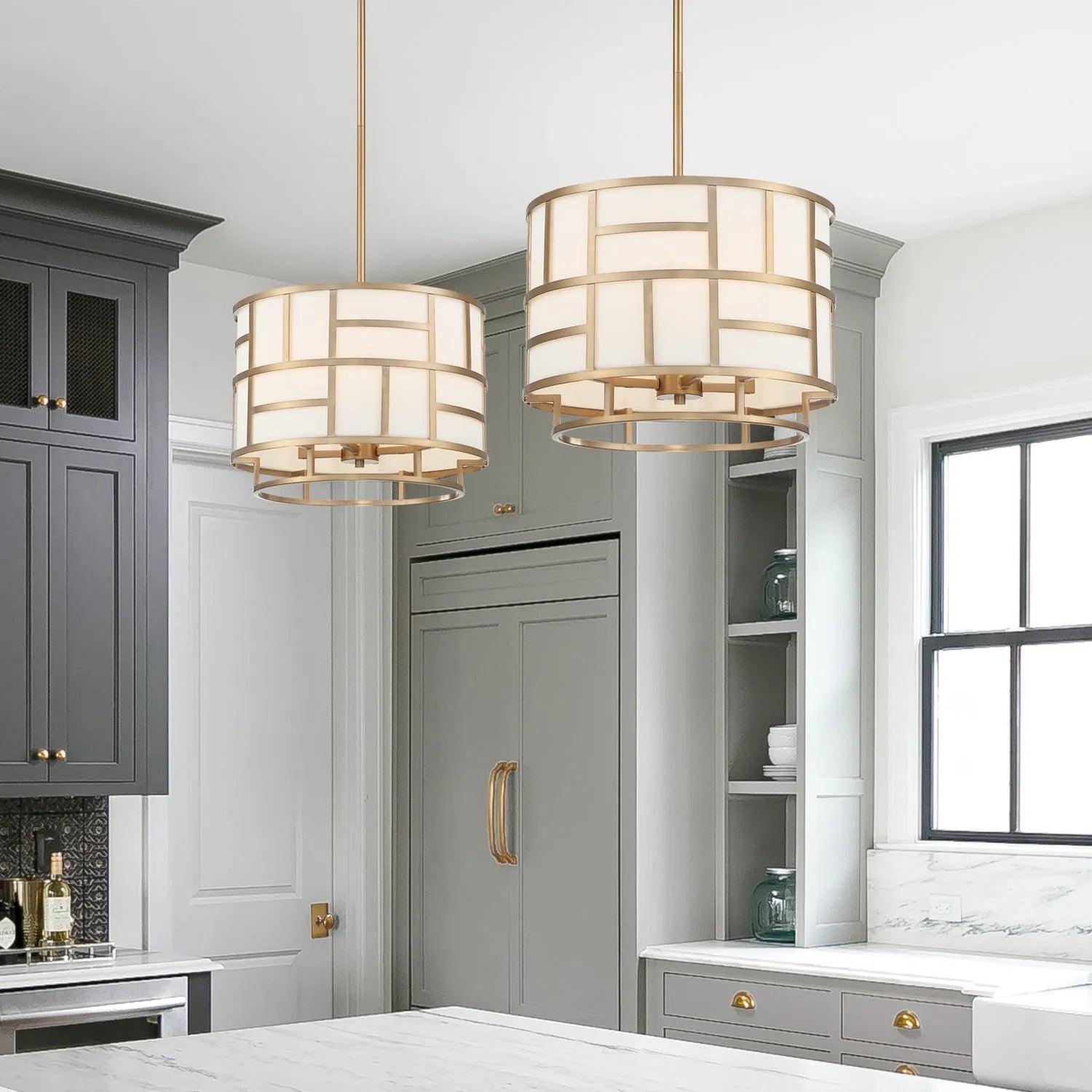Crystorama - Danielson Four Light Chandelier - DAN-404-PN - Canada Light Shop
