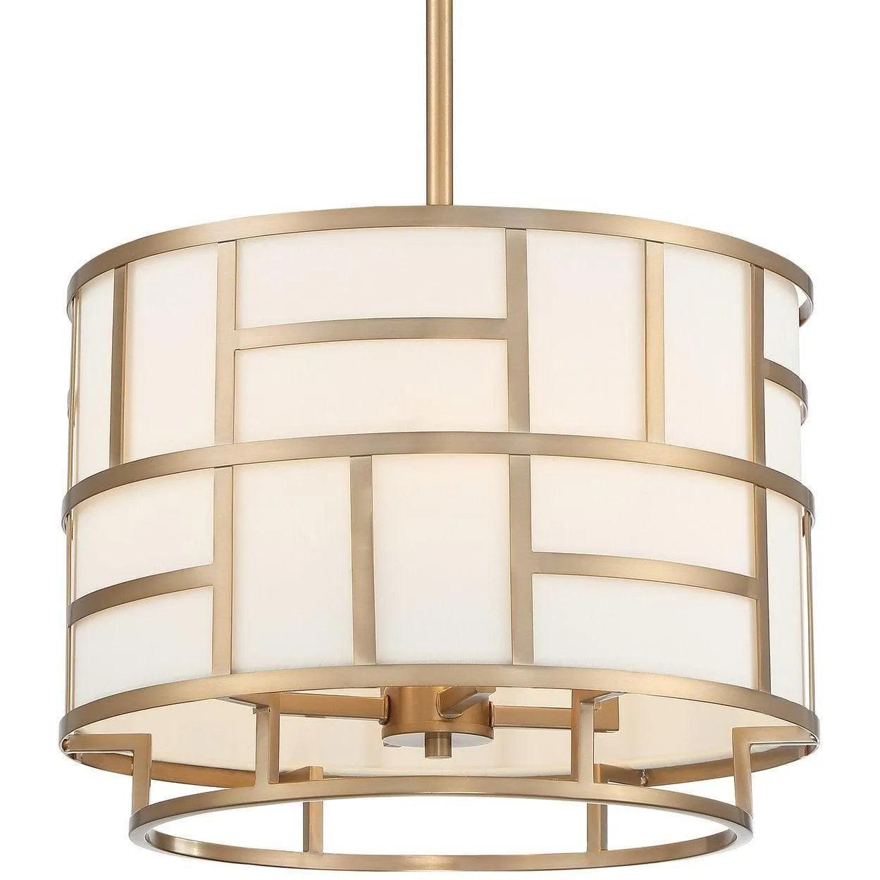 Crystorama - Danielson Four Light Chandelier - DAN-404-VG - Canada Light Shop