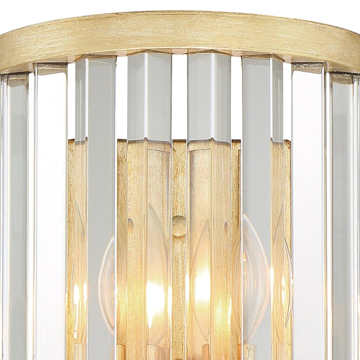 Crystorama - Darcy Two Light Wall Mount - DAR-1012-DT - Canada Light Shop