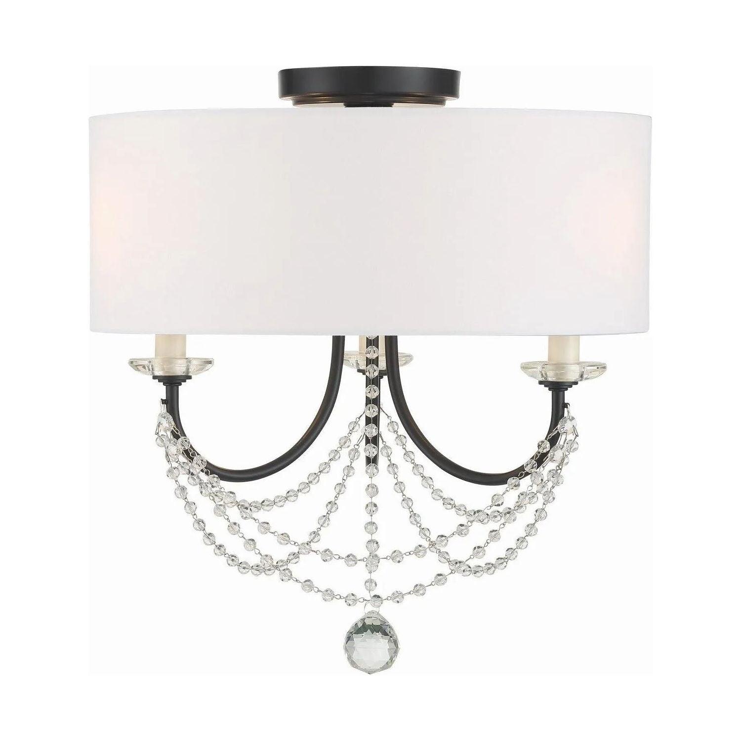 Crystorama - Delilah Ceiling Mount - DEL-90803-MK_CEILING - Canada Light Shop