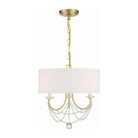 Crystorama - Delilah Mini Chandelier - DEL-90803-AG - Canada Light Shop