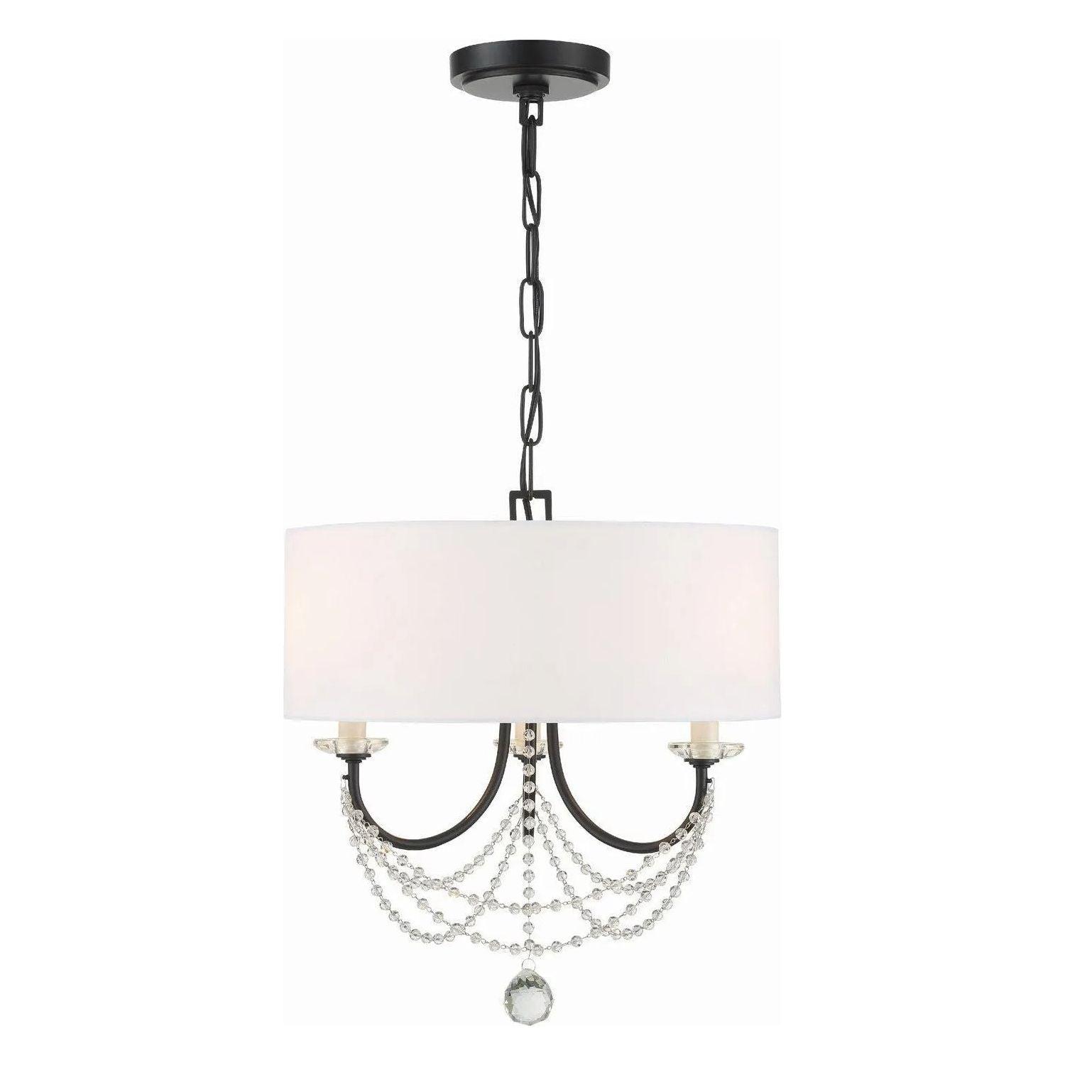 Crystorama - Delilah Mini Chandelier - DEL-90803-MK - Canada Light Shop