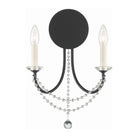 Crystorama - Delilah Wall Mount - DEL-90802-MK - Canada Light Shop