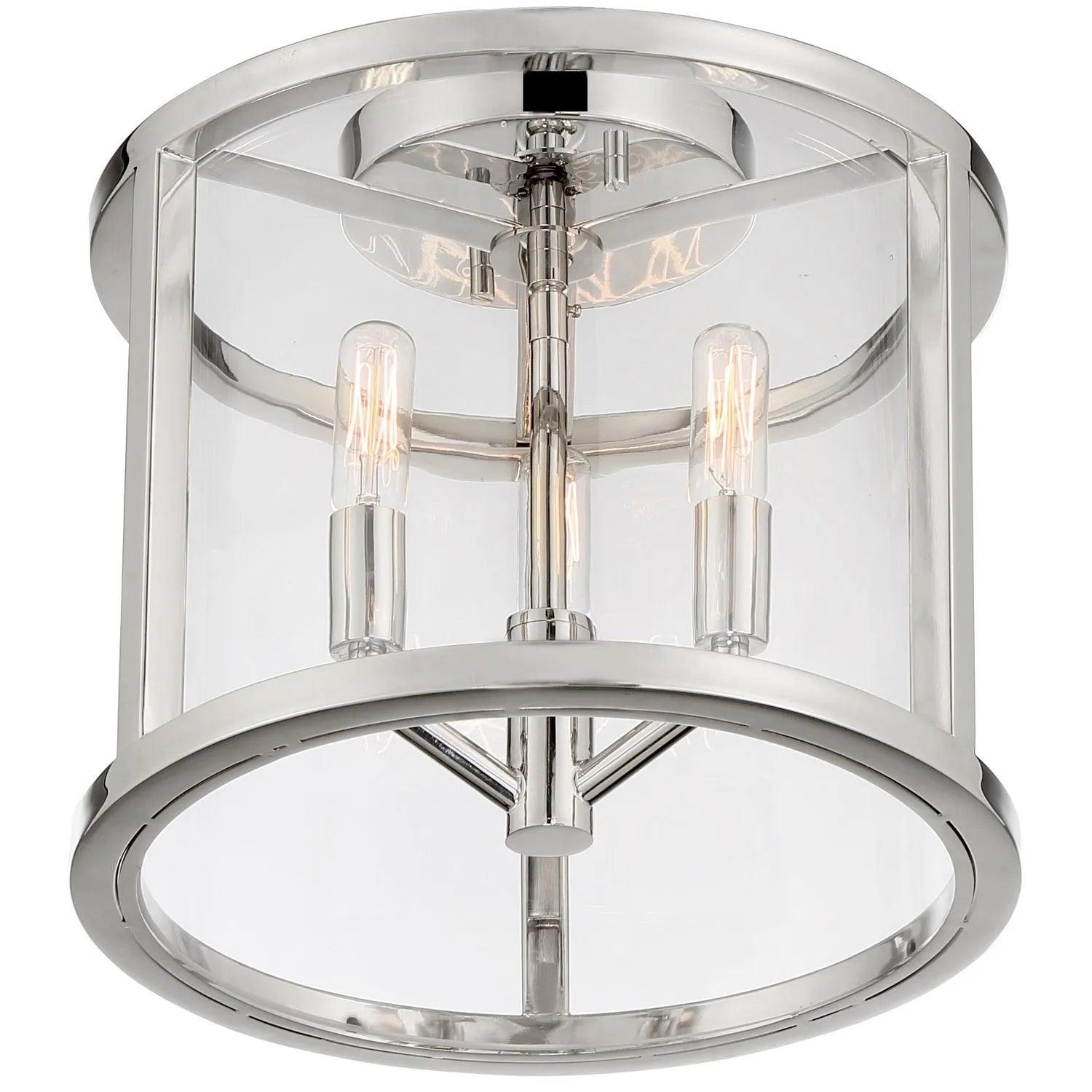 Crystorama - Devon Ceiling Mount - DEV-B8003-PN_CEILING - Canada Light Shop