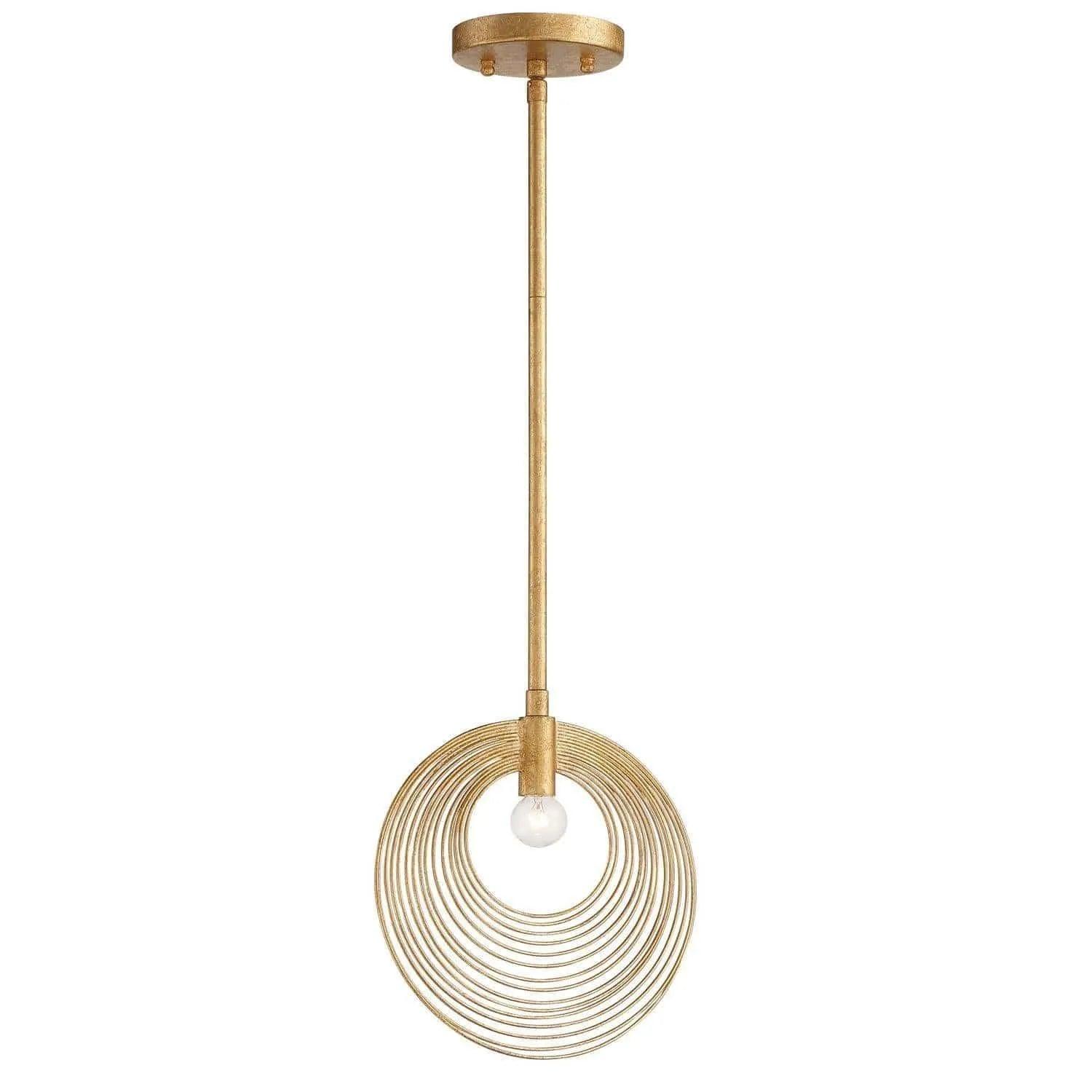 Crystorama - Doral Pendant - DOR-B7700-RG - Canada Light Shop