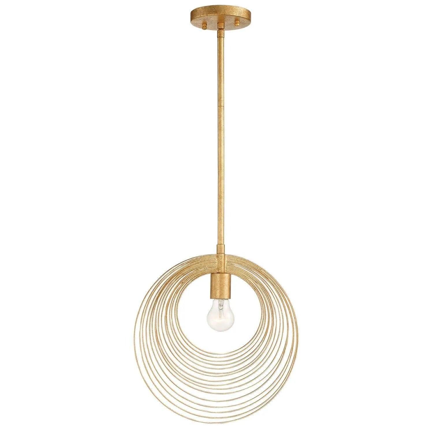 Crystorama - Doral Pendant - DOR-B7701-RG - Canada Light Shop