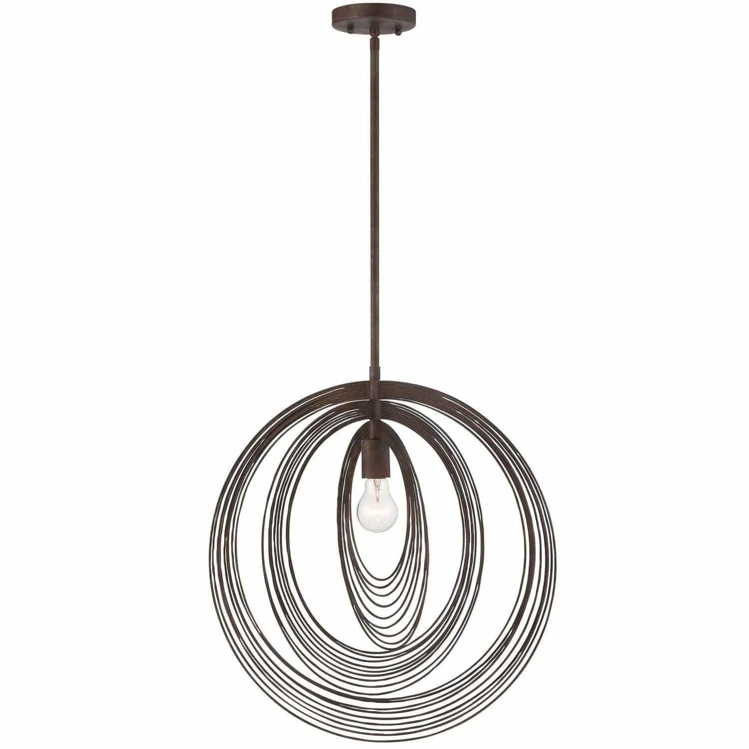 Crystorama - Doral Pendant - DOR-B7711-FB - Canada Light Shop
