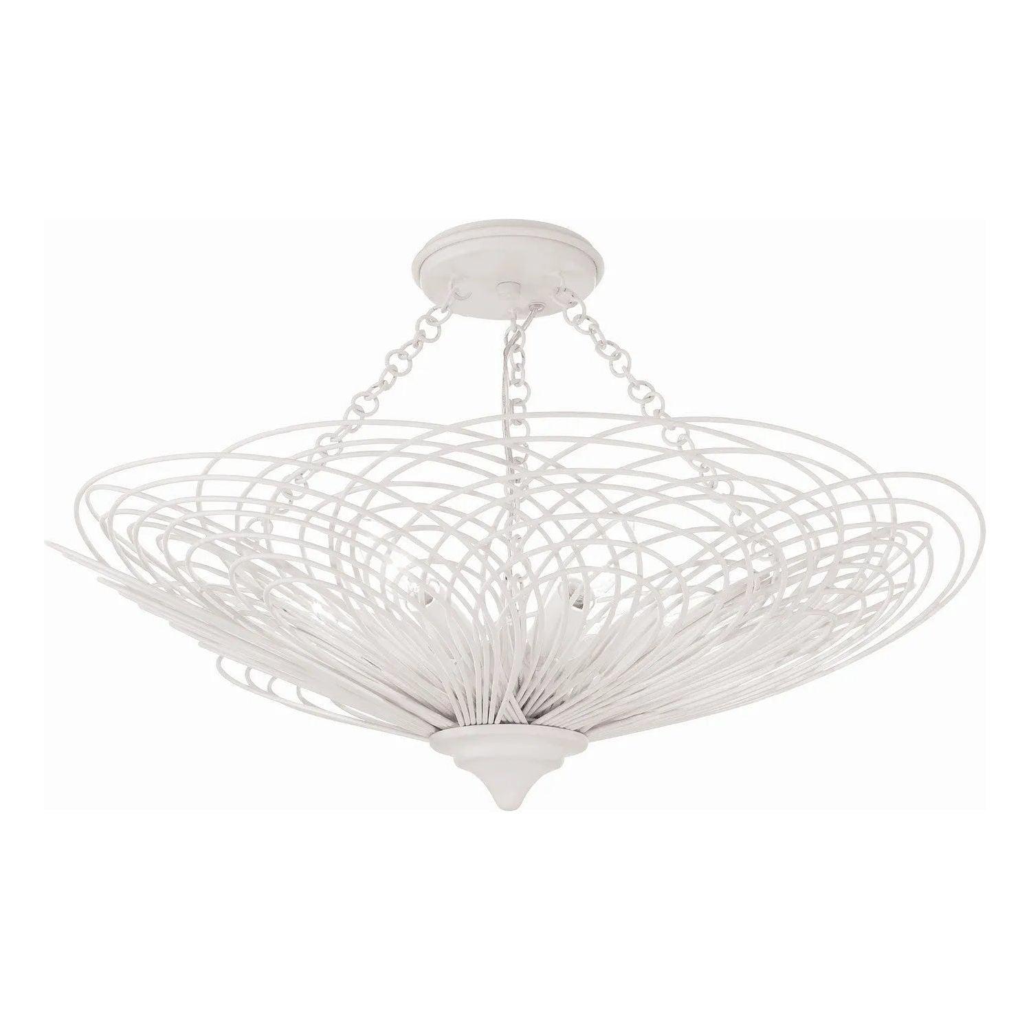 Crystorama - Doral Semi Flush Mount - DOR-B7706-MT_CEILING - Canada Light Shop
