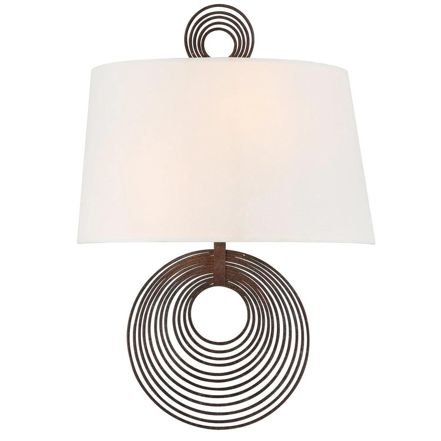 Crystorama - Doral Wall Mount - DOR-B7702-FB - Canada Light Shop