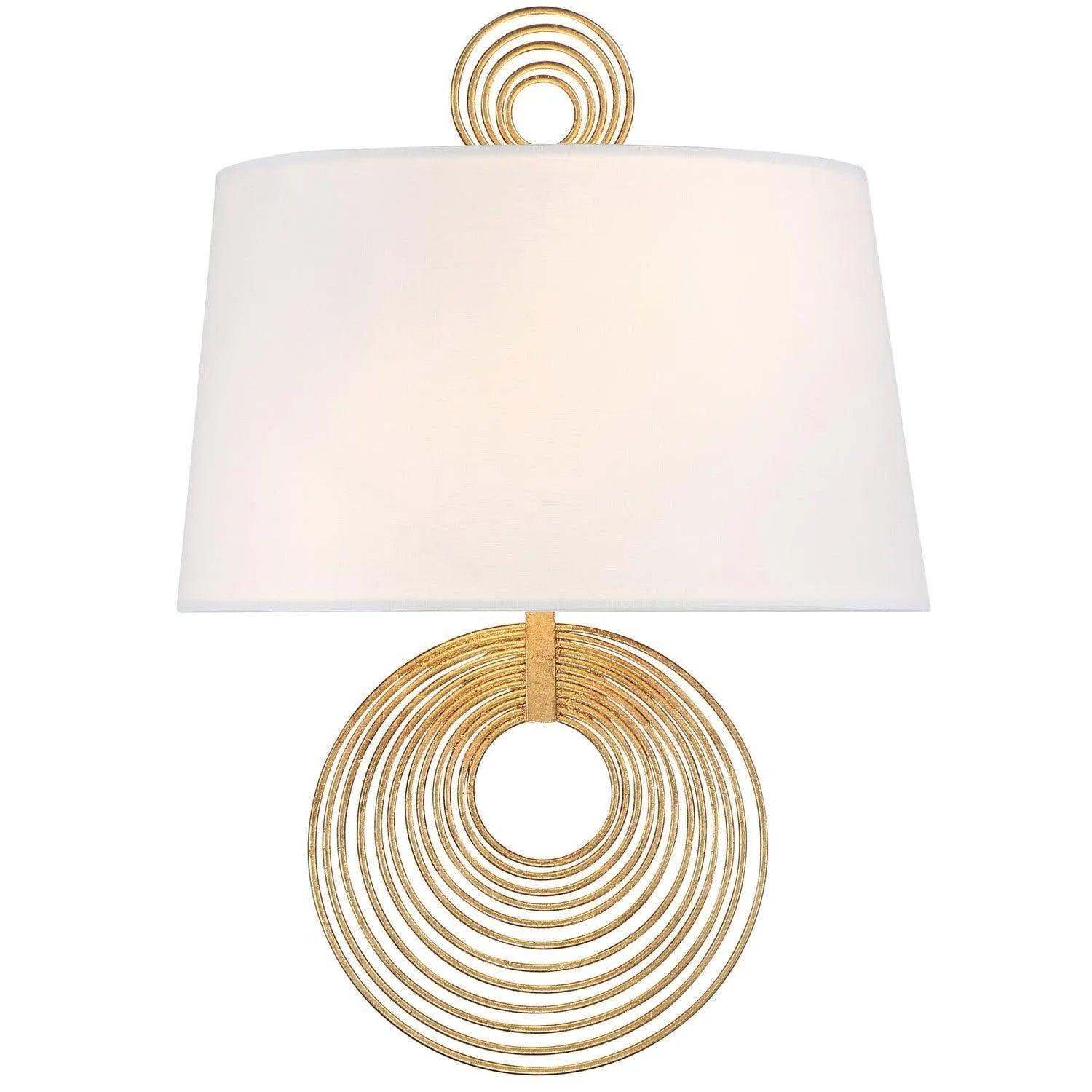 Crystorama - Doral Wall Mount - DOR-B7702-RG - Canada Light Shop