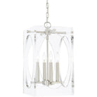 Crystorama - Drake Four Light Chandelier - 8874-PN - Canada Light Shop