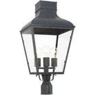 Crystorama - Dumont Three Light Outdoor Lantern Post - DUM-9808-GE - Canada Light Shop