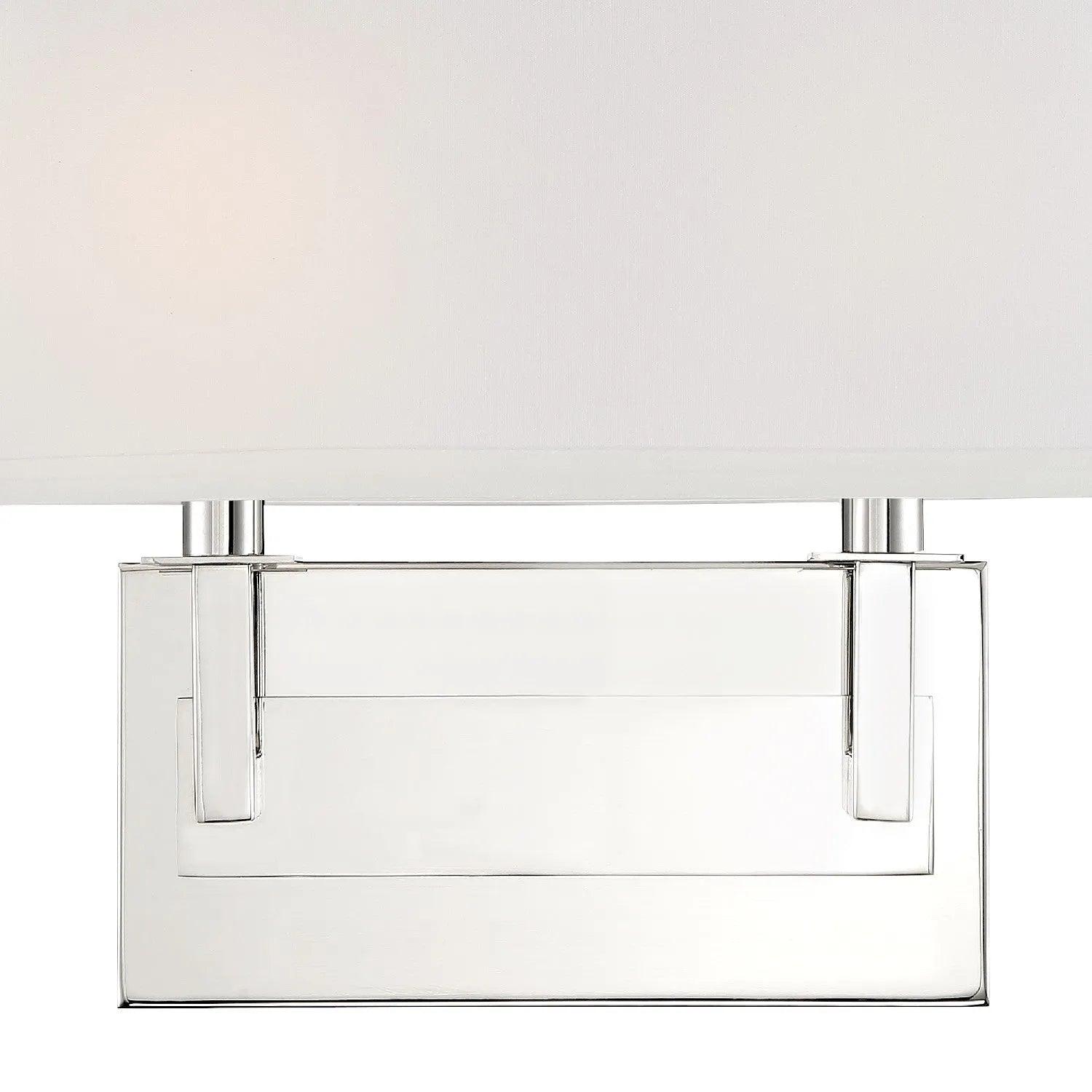 Crystorama - Durham Two Light Wall Mount - DUR-A3542-PN - Canada Light Shop