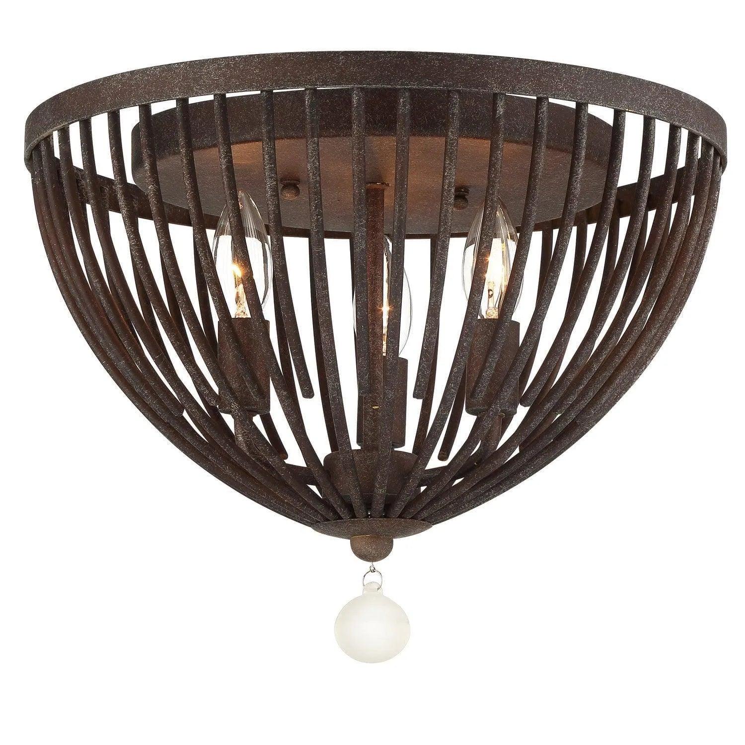 Crystorama - Duval Ceiling Mount - DUV-620-FB - Canada Light Shop