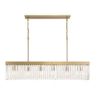 Crystorama - Emory Linear Chandelier - EMO-5407-MG - Canada Light Shop
