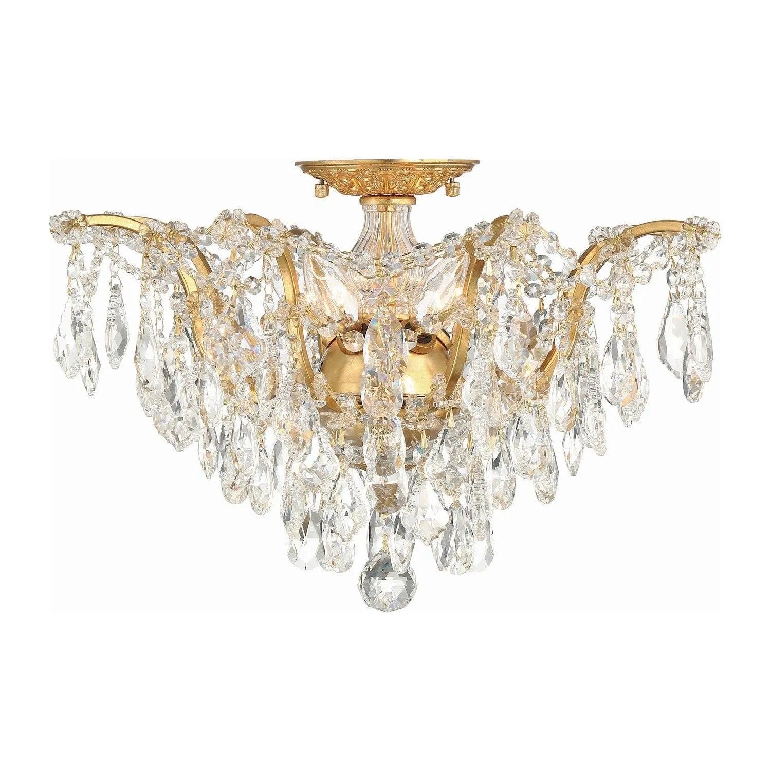 Crystorama - Filmore Ceiling Mount - 4457-GA-CL-MWP - Canada Light Shop