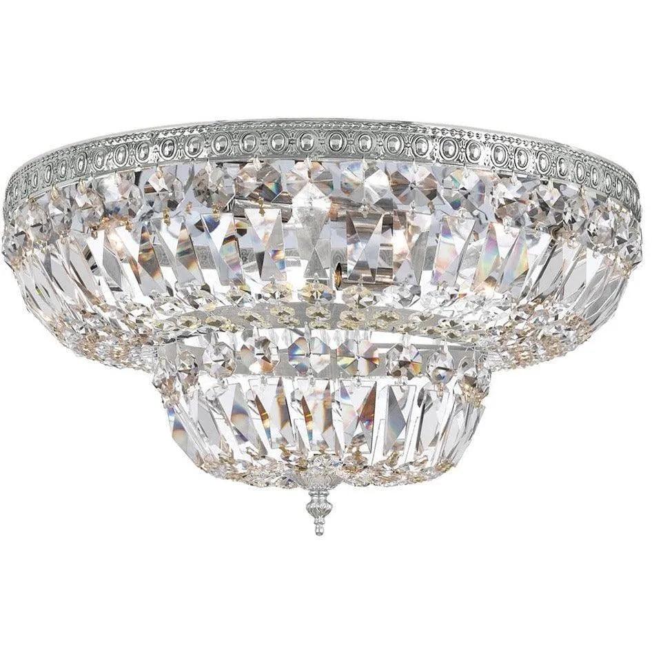 Crystorama - Four Light Ceiling Mount - 718-CH-CL-MWP - Canada Light Shop