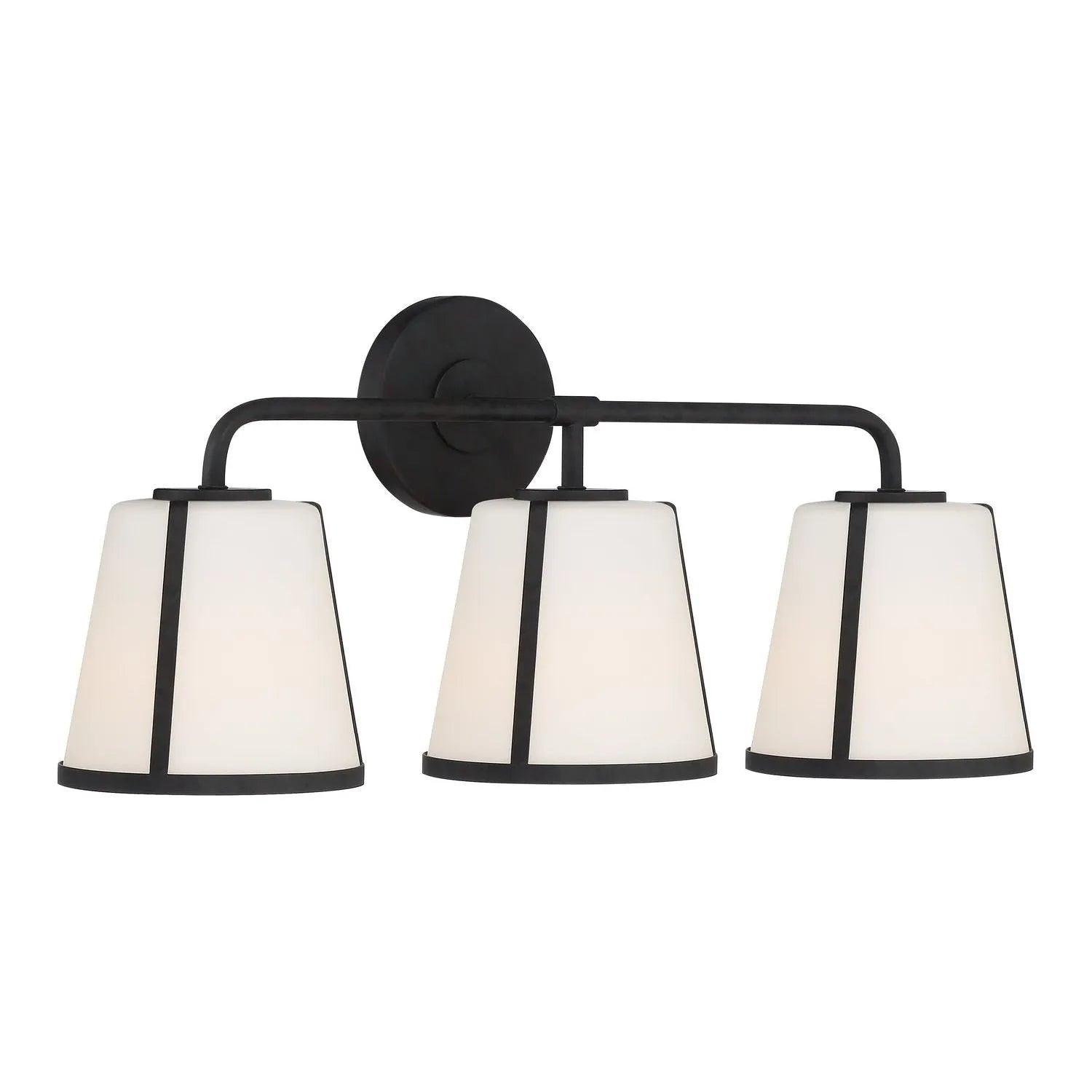 Crystorama - Fulton Bath Vanity - FUL-913-BK - Canada Light Shop