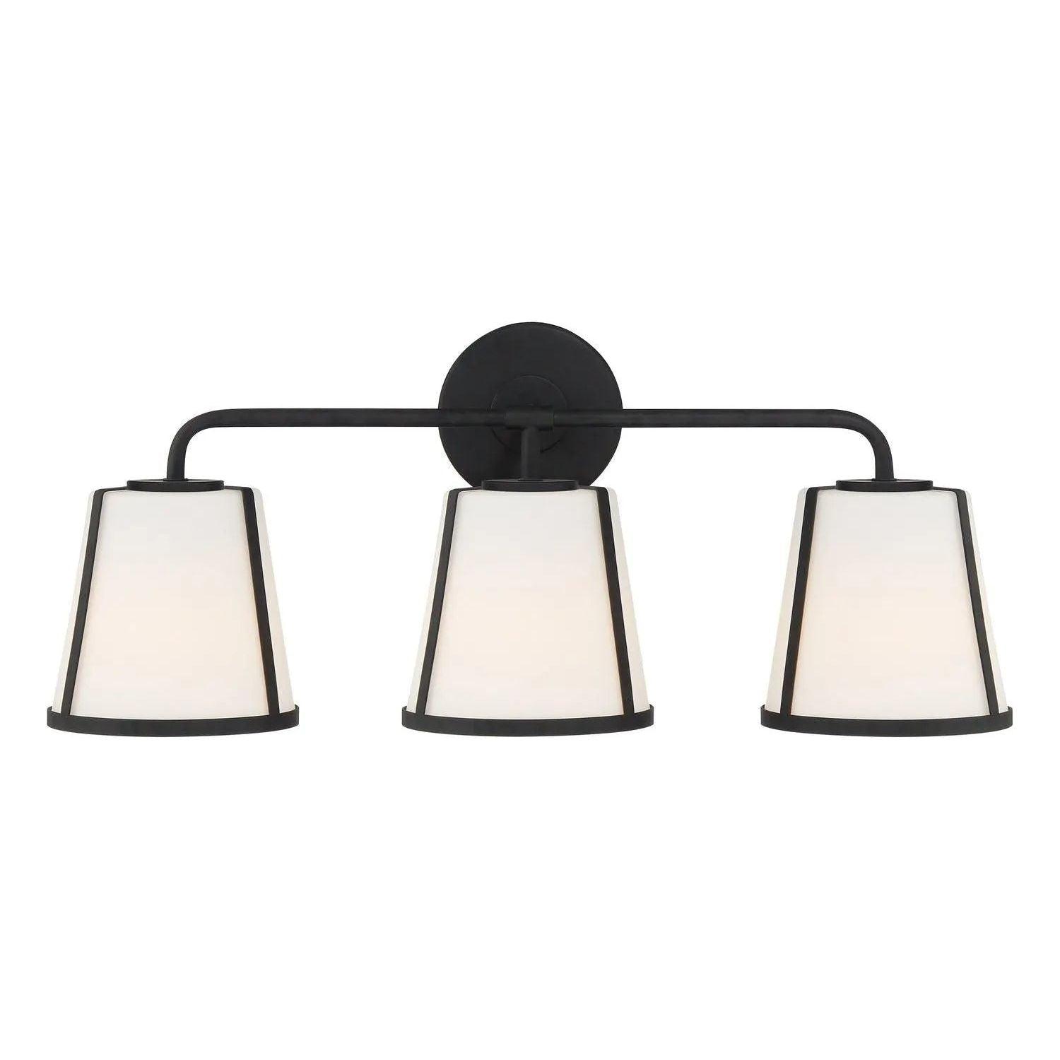 Crystorama - Fulton Bath Vanity - FUL-913-BK - Canada Light Shop