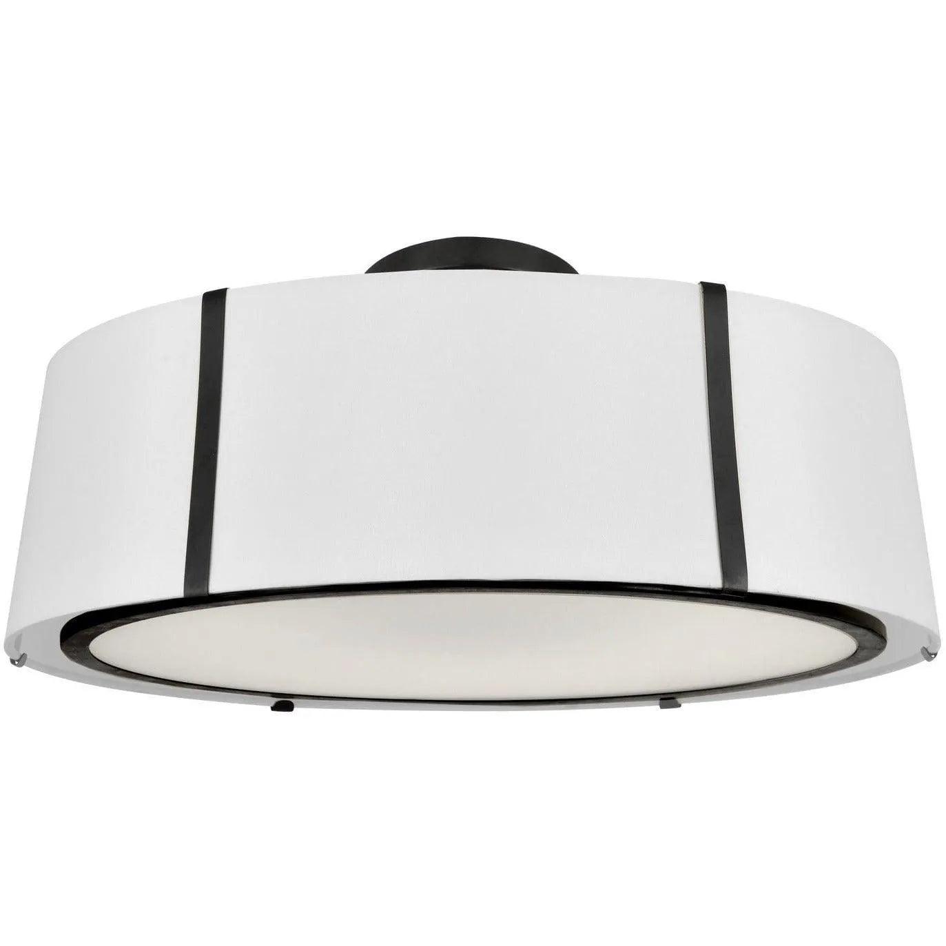 Crystorama - Fulton Six Light Ceiling Mount - FUL-907-BK_CEILING - Canada Light Shop