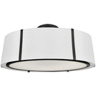 Crystorama - Fulton Six Light Ceiling Mount - FUL-907-BK_CEILING - Canada Light Shop