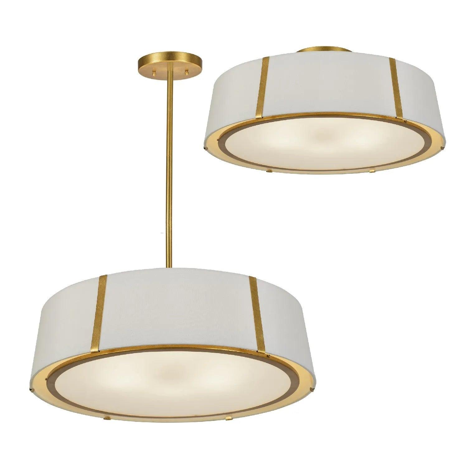 Crystorama - Fulton Six Light Ceiling Mount - FUL-907-BK_CEILING - Canada Light Shop