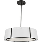 Crystorama - Fulton Six Light Chandelier - FUL-907-BK - Canada Light Shop