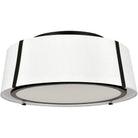 Crystorama - Fulton Three Light Ceiling Mount - FUL-905-BK - Canada Light Shop