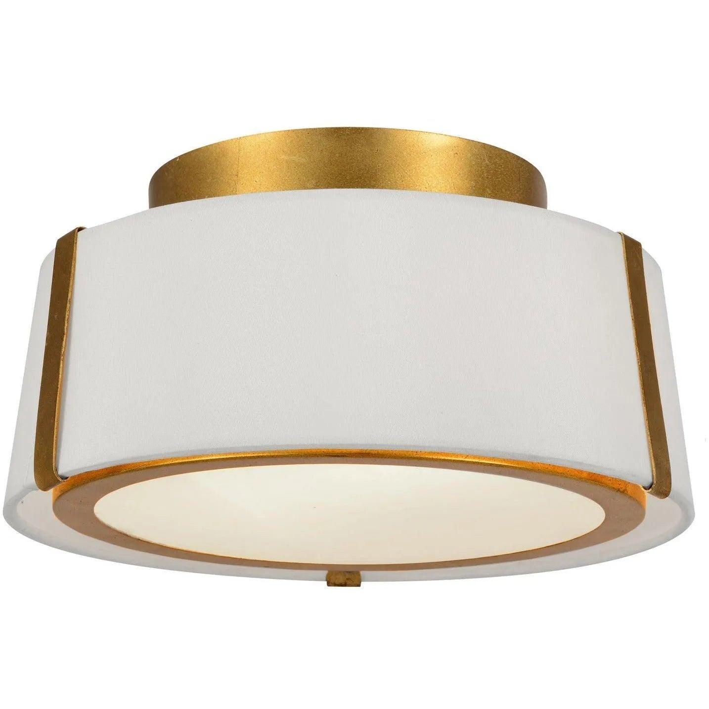 Crystorama - Fulton Two Light Ceiling Mount - FUL-903-GA - Canada Light Shop