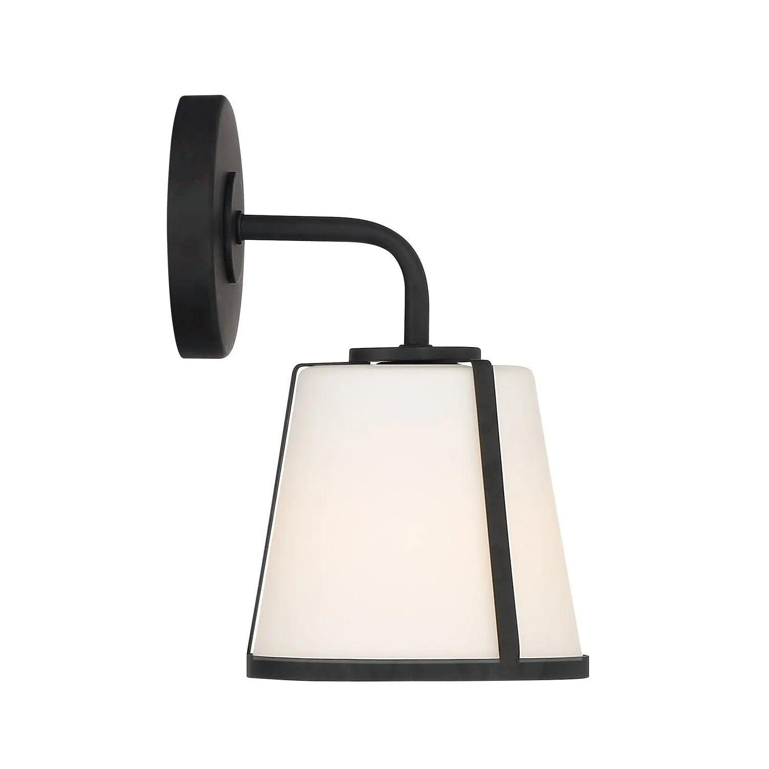 Crystorama - Fulton Wall Mount - FUL-911-BK - Canada Light Shop