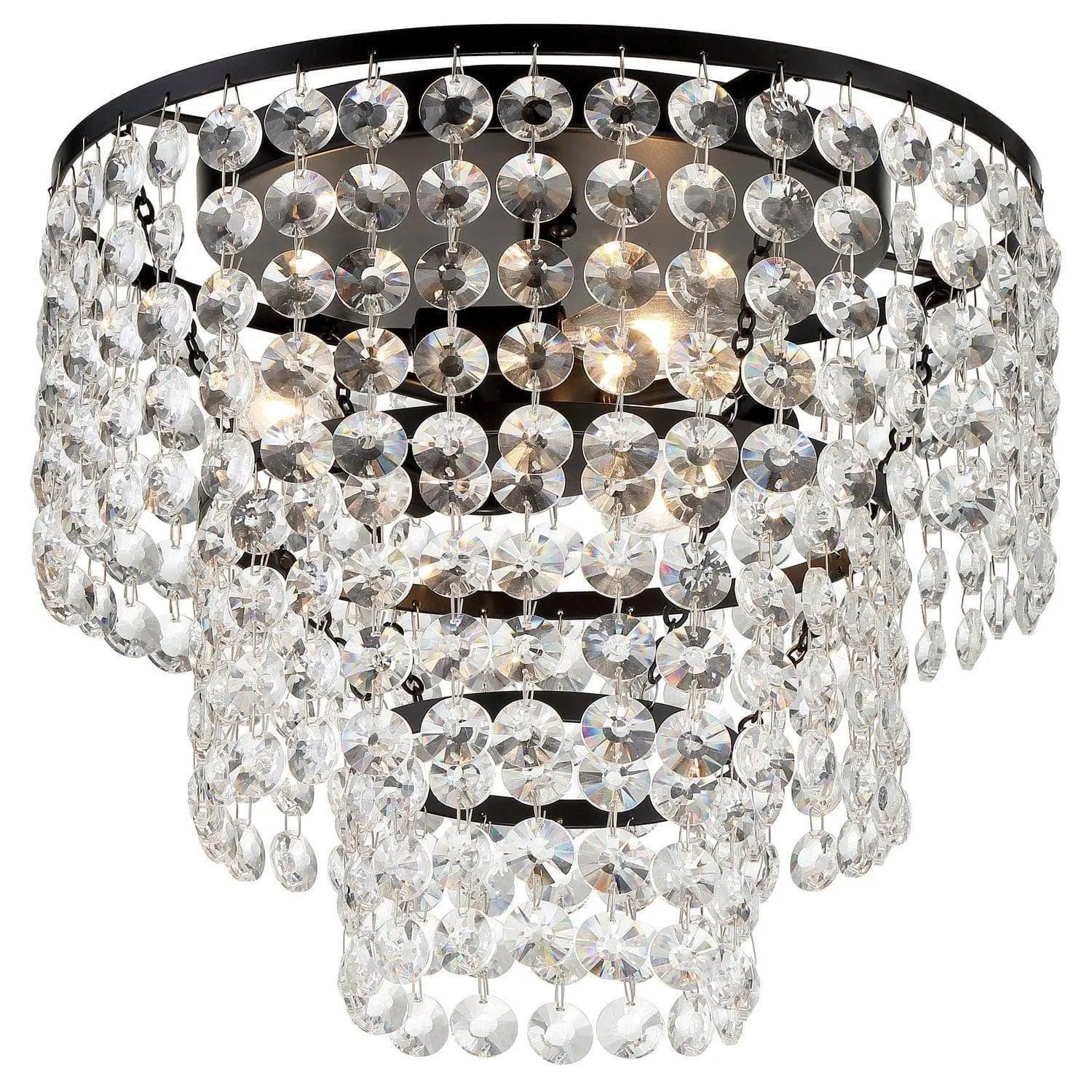 Crystorama - Gabrielle Ceiling Mount - GAB-B7303-MK - Canada Light Shop