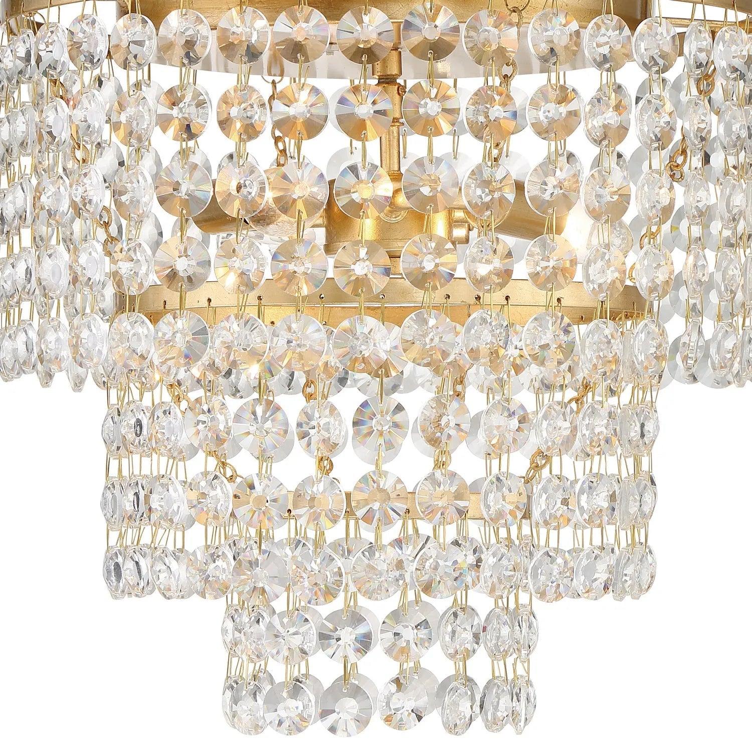 Crystorama - Gabrielle Ceiling Mount - GAB-B7303-MK - Canada Light Shop