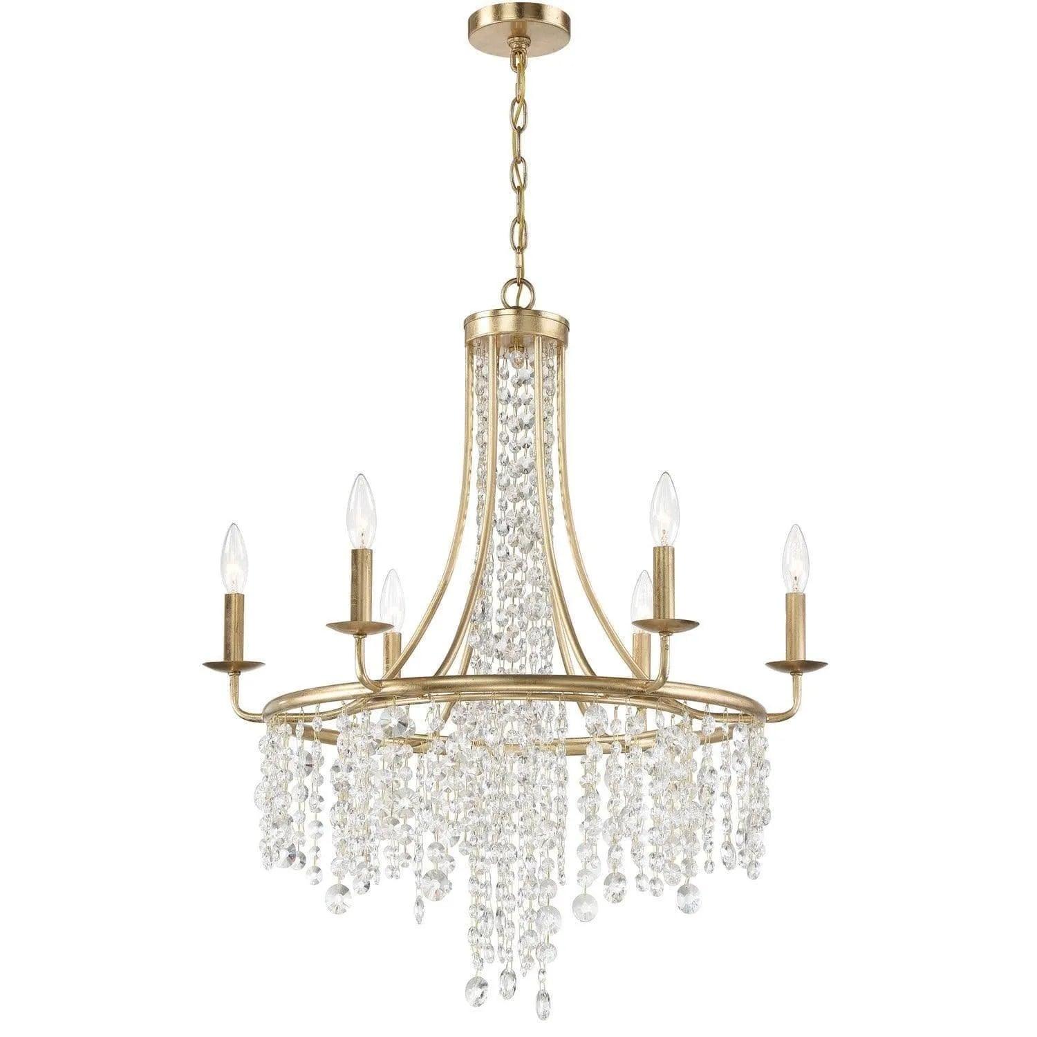 Crystorama - Gabrielle Chandelier - GAB-B7306-GA - Canada Light Shop