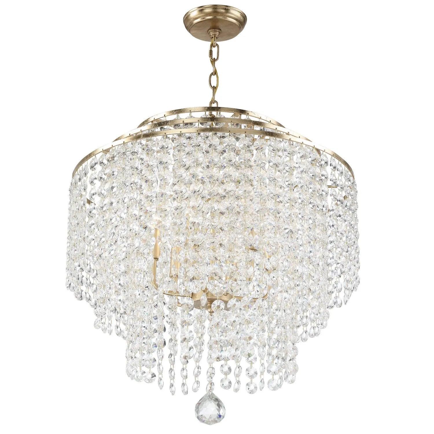 Crystorama - Gabrielle Chandelier - GAB-B7312-GA - Canada Light Shop