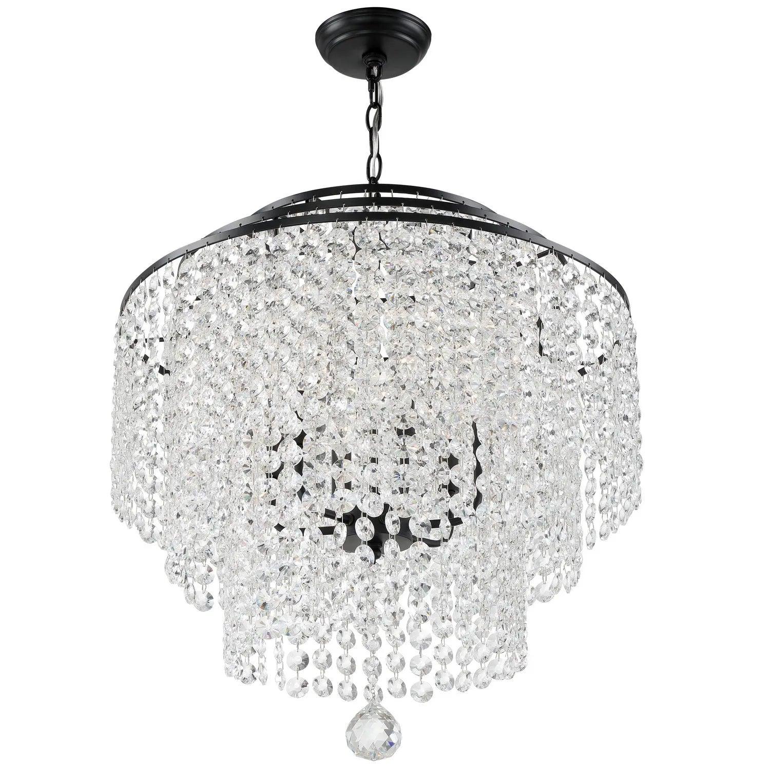 Crystorama - Gabrielle Chandelier - GAB-B7312-GA - Canada Light Shop