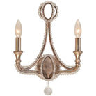Crystorama - Garland Two Light Wall Mount - 6762-DT - Canada Light Shop