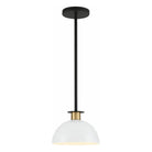Crystorama - Gigi Mini Pendant - GIG-813-BK-AG - Canada Light Shop