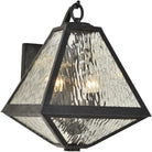 Crystorama - Glacier Two Light Outdoor Wall Mount - GLA-9722-WT-BC - Canada Light Shop