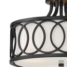 Crystorama - Graham Three Light Ceiling Mount - 285-GA - Canada Light Shop