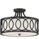 Crystorama - Graham Three Light Ceiling Mount - 285-MK - Canada Light Shop