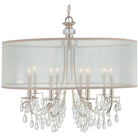 Crystorama - Hampton Eight Light Chandelier - 5628-CH - Canada Light Shop