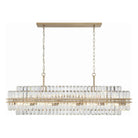 Crystorama - Hayes Linear Chandelier - HAY-1417-AG - Canada Light Shop