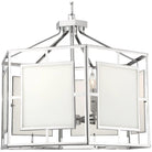 Crystorama - Hillcrest Six Light Chandelier - HIL-996-PN - Canada Light Shop