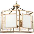 Crystorama - Hillcrest Six Light Chandelier - HIL-996-VG - Canada Light Shop