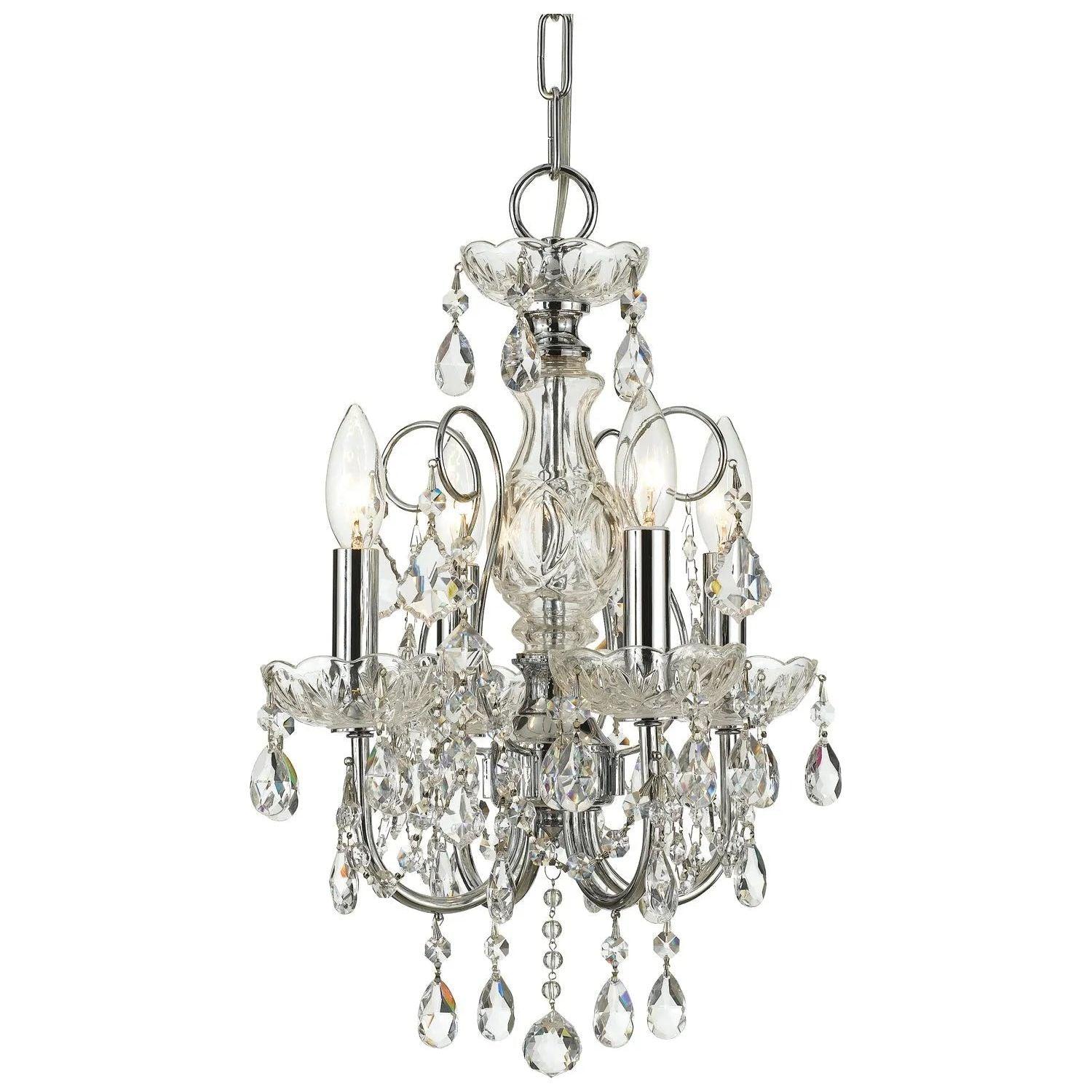 Crystorama - Imperial Mini Chandelier - 3224-CH-CL-I - Canada Light Shop