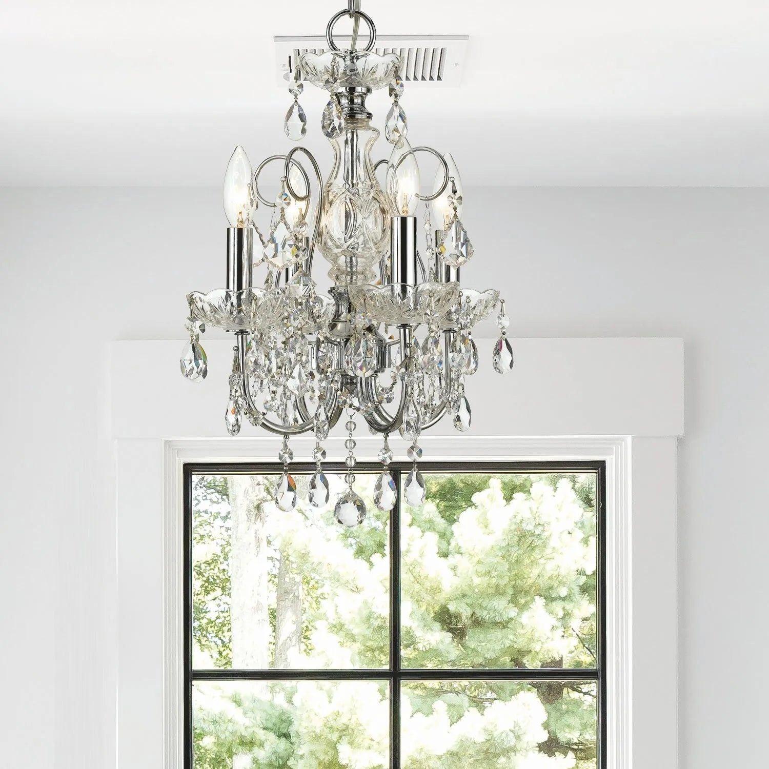 Crystorama - Imperial Mini Chandelier - 3224-CH-CL-I - Canada Light Shop