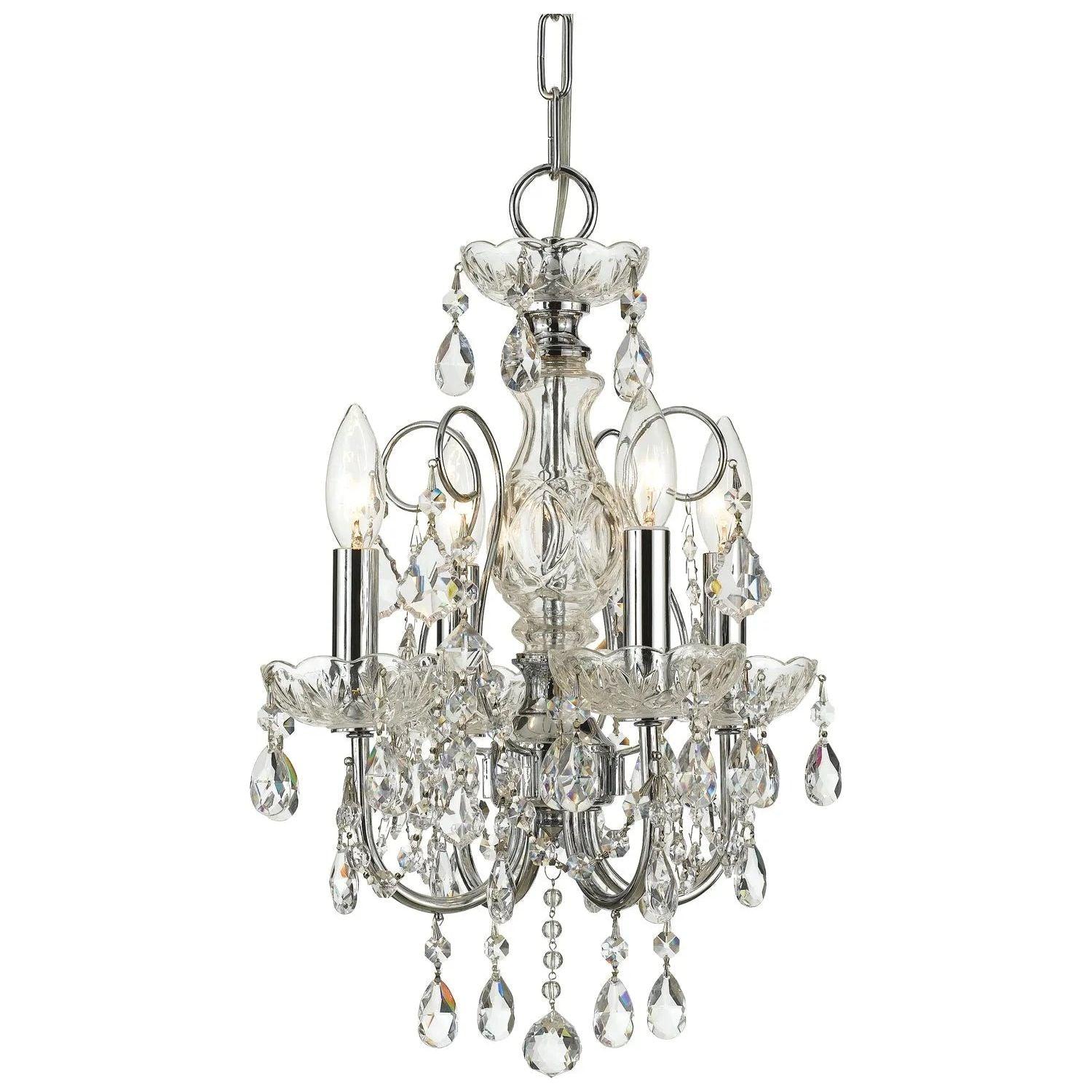 Crystorama - Imperial Mini Chandelier - 3224-CH-CL-MWP - Canada Light Shop